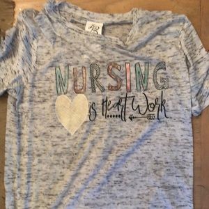 Nursing shirt size medium barely worn